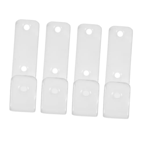 LOPUNER 4 Stücke Teiliges Metall Bettleiterhaken mit Schutzbeschichtung Robuste Treppenhaken für Etagenbett Vielseitige Aufhängevorrichtung für Lager Wohnmobil Werkstatt Sichere und