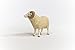 Schleich Farm World, Realistic Farm Animal Toys for Boys and Girls Ages 3 and Above, Ram Toy Figurine