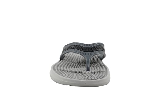 Image of Bata Men's Massaging Flip Flops, Grey