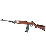 BBTac Airsoft Rifle BT-M1 Carbine Airsoft Gun Spring Loaded WWII Replica (Wood)