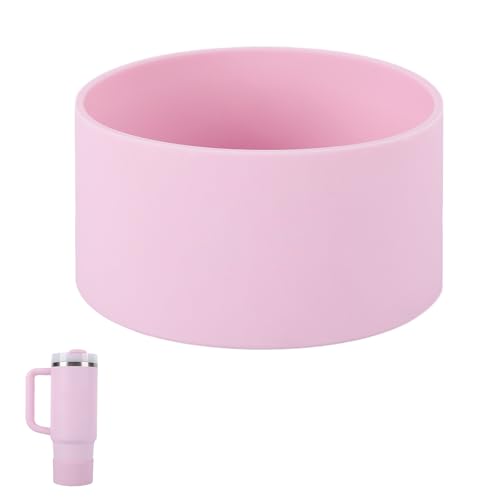 Boot for Stanley Cup 20 & 30 & 40 oz, Silicone Boot for Stanley Quenchers, Bottom Protector Accessory for Stanley's Tumblers (Cherry Blossom, 20&30&40 Ounces)