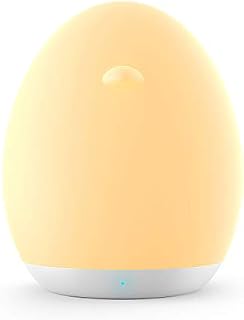 LED Touch Baby Night Light for Kids, PREKIAR 1800mAh Portable USB Rechargeable Bedside Table Lamp, 7 Color RGB Gradient 256C, 1Hr Timer, Memory Function, Suitable for Children's Bedroom Baby Gift