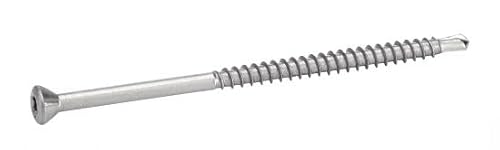 ACTON Vis de bardage - platelage tête fraisée six lobes - Inox A4 3,​2x40/​24 mm - Boîte de 200 - Vis, pointes, boulons