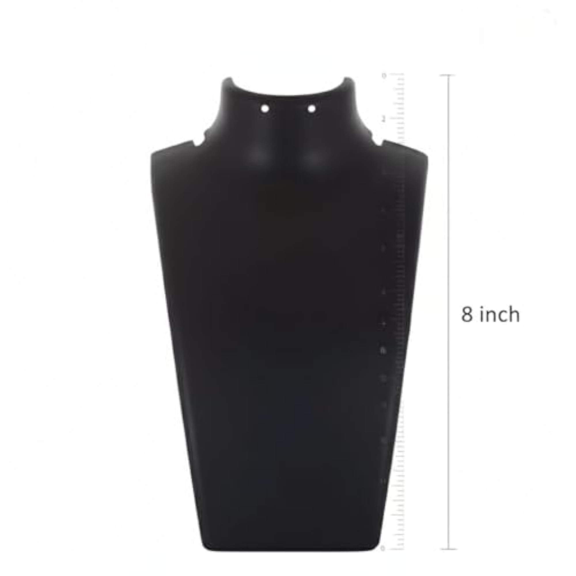 8 Inch Necklace Display Stand Black, Pack of 12