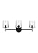 Marietta 3 Light Bath Vanity in Casual Style-8.75 Inches Tall and 24 Inches Wide Marietta 3 Light Bath Vanity in Casual Style-8.75 Inches Tall and 24