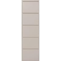 Kare Design Meuble à Chaussures Caruso 3, Bronze, Acier, Meuble Chaussure, Rangement Chaussure, Rabattable, Pour Couloir, Entree, Salon, Chambre 103x50x14 Cm (H /L/P