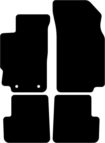 Tapis de sol Peugeot 406 résistant pour remplacer vos tapis usés avec fixation 24.3cm