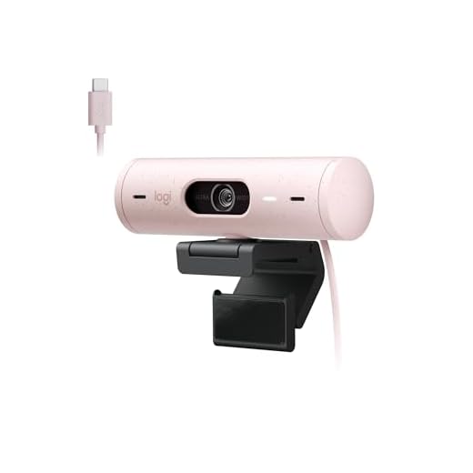 5 - Webcam Full HD Logitech Brio 500