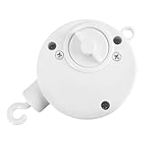 ledmomo ちゃん用電動オルゴール吊り飾り ベビーベッド対応 知育音楽おもちゃ 聴覚認知促進 ちゃんの発達支援用