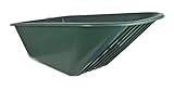 BPA Ersatzmulde Schubkarrenmulde 100L | Kunststoff PP | Grün | Langlebig