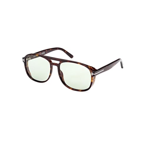 Tom Ford ROSCO FT 1022 Dark Havana/Green 58/16/140 unisex Sunglasses