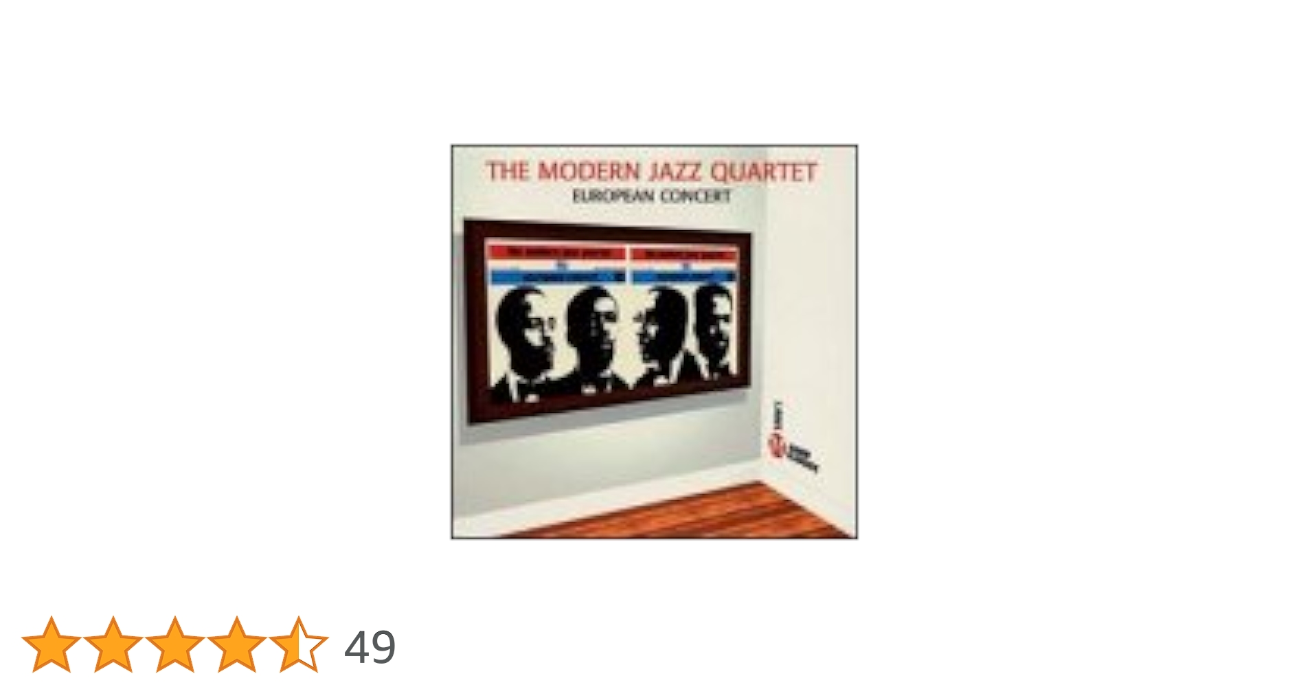 洋楽 THE.MODERN-JAZZ-QUARTET/european-live, The Modern Jazz Quartet / European Concert [※輸入