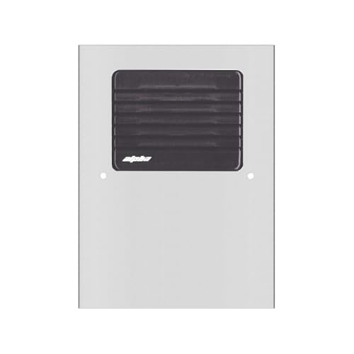 Alpha Communications ES512/00 0-Plastic Button L/S Panel - Economical - Aluminum; Requires OH700 Surface Back Box; Hands-Free Loudspeaking; Weather-Resistant 45 Ohm Mylar Speaker