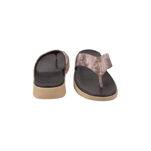 Image of Mochi Men Faux Leather Casual Comfort Chappal