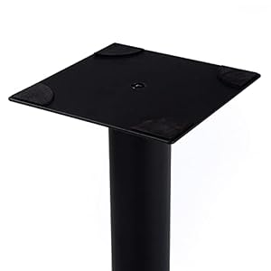 Eximusonepairfixedheightuniversalspeakerfloorstandswithfauxcarbonfiberbaseblack310series Urban Country Home Decor Eximus one pair fixed height universal speaker floor stands with faux carbon fiber base black 310 series urban country home decor