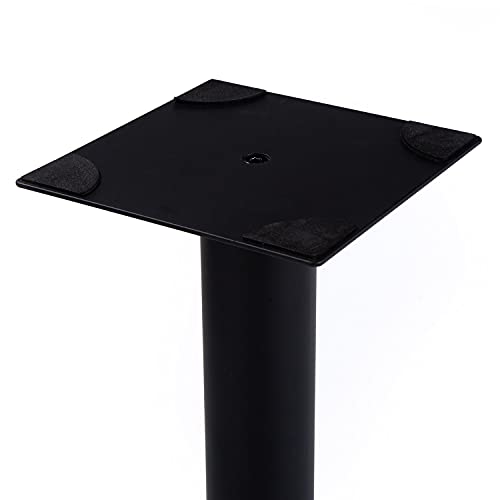 Eximusonepairfixedheightuniversalspeakerfloorstandswithfauxcarbonfiberbaseblack310series Urban Country Home Decor Eximus one pair fixed height universal speaker floor stands with faux carbon fiber base black 310 series urban country home decor