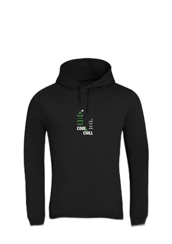 Sweat à capuche homme Santa Code BCWU33B Noir XL : sweat-shirt Inspire confortable au quotidien