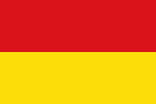 Drapeau Burgenland de taille moyenne type drapeau paysage de 0.96m² - 2