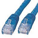 SANWA Supply KB-T6-15BL UTP Category 6 Single Wire Cable 1m (Blue)