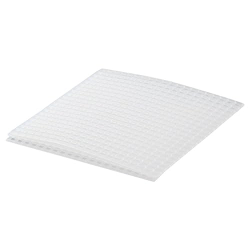 Image of 40Pcs 8x8cm Square Embroidery Sheet,Plastic Mesh Canvas Sheets for Embroidery Yarn DIY Crafting