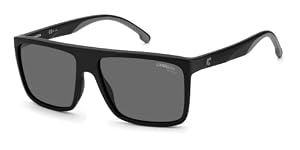 Carrera Men's CARRERA 8055/S Sunglasses, Matte Black, 58 mm