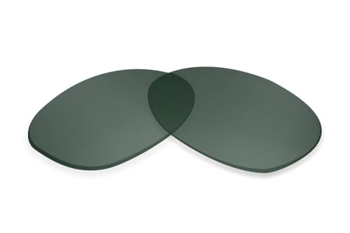 Sunglass Fix Replacement Sunglass Lenses Compatible for Serengeti Matera Large 63mm (Non-Polarized SFx Edge G15 Green Hardcoat Pair)