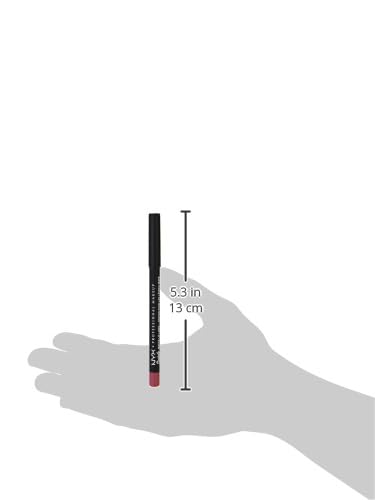 Image of NYX PROFESSIONAL MAKEUP Suede Matte Lip Liner, Velvety-Smooth, Long-Lasting Formula For A Defined Lip Makeup Look - Cannes (Red) (Pack of 2)