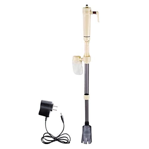 Image of Electric Aquarium Syphon Fish Tank Pump Vacuum Gravel Water Changer Cleaner