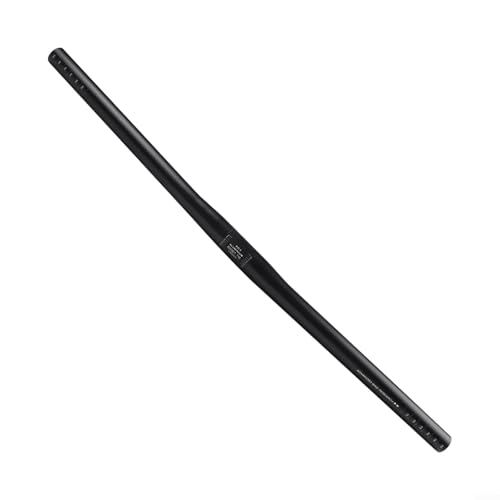 Guidon de vélo pliable en aluminium - Large et extra long - Pour VTT, course - Confort de conduite - 25,4 x 600 mm (poignée droite)