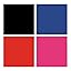 Black/Royal Blue/Red/Hot Pink