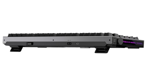 Image of ASUS ROG Strix Morph 96 Wireless Mechanical Gaming Keyboard - 96% Full-Size, Tri-Mode, Hot Swappable NX Snow V2 Linear Switch, South Facing PCB, ABS Keycap, PC /Mac Support, Web-Based Config - Black