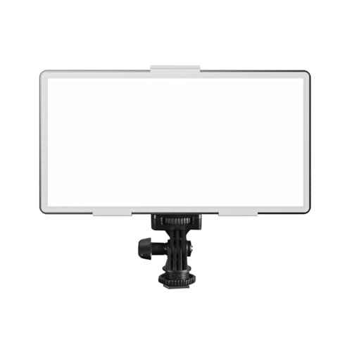 Digitek (LED-D576 Bi Color) 42W Bi-Color LED Video Light with 576Pcs LEDs, 9900K±2500K, 0-100% Brightness Control, 120° Illumination, 1/4" Mounting Thread for Indoor and Outdoor Shoots