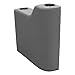 Wise DLX3009-221 DLX Series Pontoon Left Radius Arm Rest - Marble Grey
