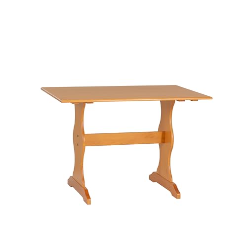 Linon Chelsea Kitchen Nook Table,Brown