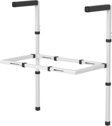 Adjustable Stand Assist for Elderly Sit to Stand Aid with Support Legs Flexible Width & Height for Sofa Chair Couch Mobility Grab Bar