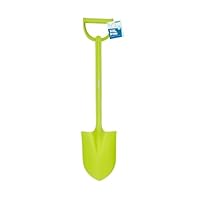 alldoro 60157 XXL Schaufel spitz, Gartengerät für Kinder für Sandkasten, Strand, aus Kunststoff, 63 cm lang