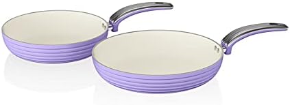 Swan SWPS5020PURN Retro 5 Piece Pan Set Purple, Aluminium