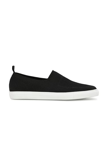 Buy STANPHORD Men Slip-On Casual Sneakers Black (TP 4189) - Image 6