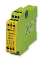 PILZ 774-300 PNOZ/X1/24V Safety Relay, 3PST-NO/SPST-NC, 24V, 8A