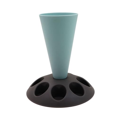 Asyduey Support de Poche à Douille avec 8 Douilles à Fentes, Support de Poche à Douille en Plastique pour Kit de Décoration de Gâteaux D