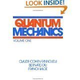 Quantum mechanics. Volume I by Claude Cohen-Tannoudji, Bernard Diu, Franck Laloe (January 1, 1977) Paperback