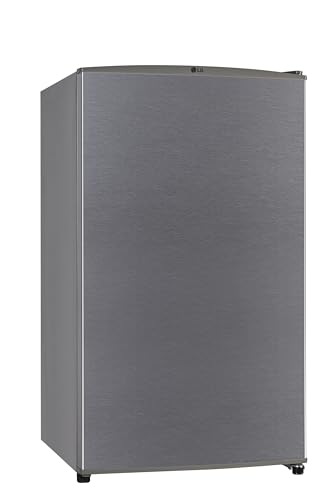 Image of LG 90L, 1 Star, Direct Cool Single Door Mini Refrigerator with Door basket, Chiller Tray, Freezer Section - Compact Size - Ideal for Home, Office and Dorm Rooms (GL-M131RDSB, Dazzle Steel)