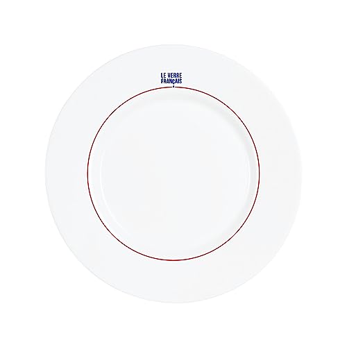 Assiette à dessert 19cm Gabrielle en rouge Le Verre Français Luminarc - 6 pièces