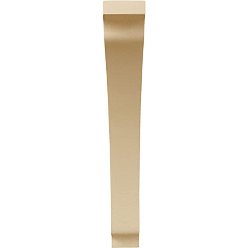 Ekena Millwork Bktw01X08X12Thma-Case-4 Large Thorton Wood Wood Brackets, 1 3/4"W X 8 1/2"D X 12"H (4-Pack), Maple #TOP1