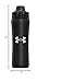 Under Armour 18oz Stainless Steel Water Bottle, Vacuum Insulated, Self Draining Protective Cap, Leak Proof, For Kids & Adults, All Sports, Gym