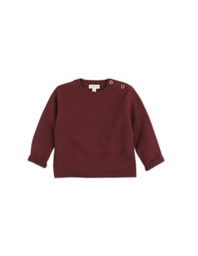 Pull col boîte Gocco chandail tricot bébé garçon bleu marine