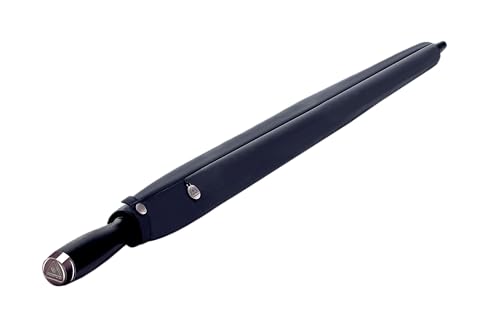 Fulton Executive Umbrella, Dark Navy, Wind Proof Vented Canopy, Lightweight Fibreglass Frame, 132cm Diameter, Rustproof Materials - Image 2