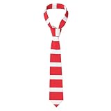 WBQLSL Herren-Krawatte, 7,9 cm, österreichische Flagge, gemustert, formelle Business-Krawatte für Bräutigam, Hochzeit, Party, Versammlungen, Schwarz, Einheitsgröße