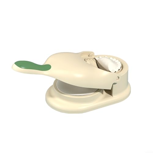 Prensa manual de albóndigas 2 en 1 y máquina Wonton para la cocina del hogar - Moldeador de piel de masa de polipropileno y herramienta plegable, compatible con ravioli, pierogi y recetas de