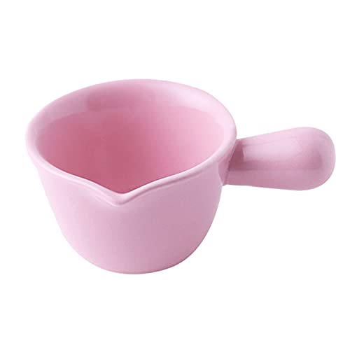 Small Milk jug,Creamer Jug,Churn Jug,Ceramic Gravy Jars with Handles,Serving Pitchers and Ceramic Creamers Milk(Color:D) (Color : B)